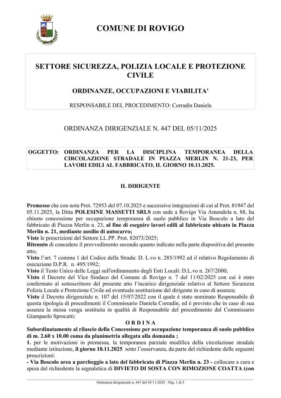 Pagina 1 del documento