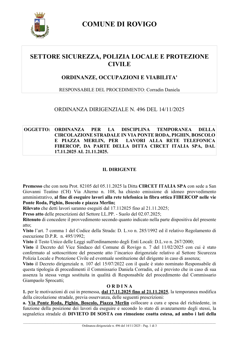 Pagina 1 del documento