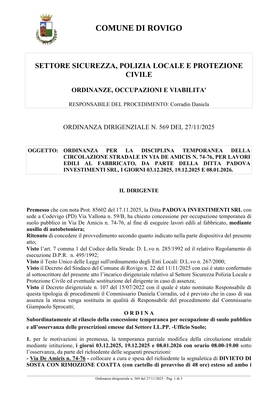 Pagina 1 del documento