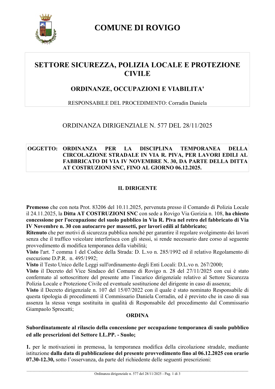Pagina 1 del documento