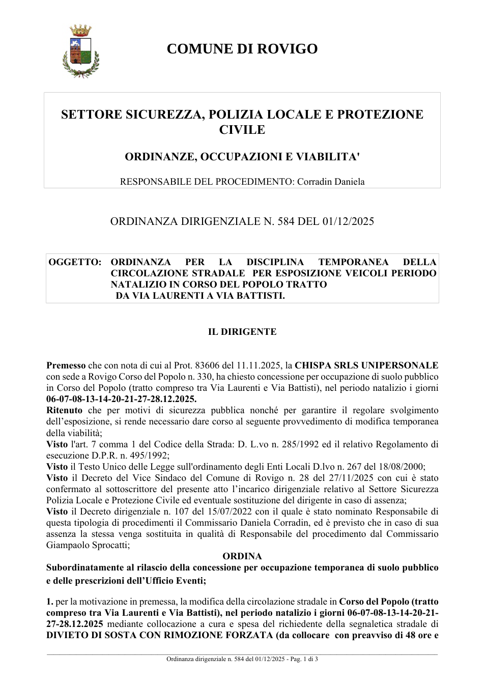 Pagina 1 del documento