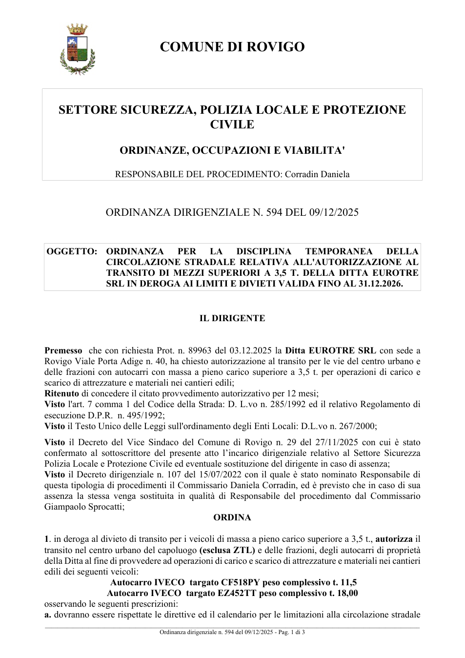 Pagina 1 del documento