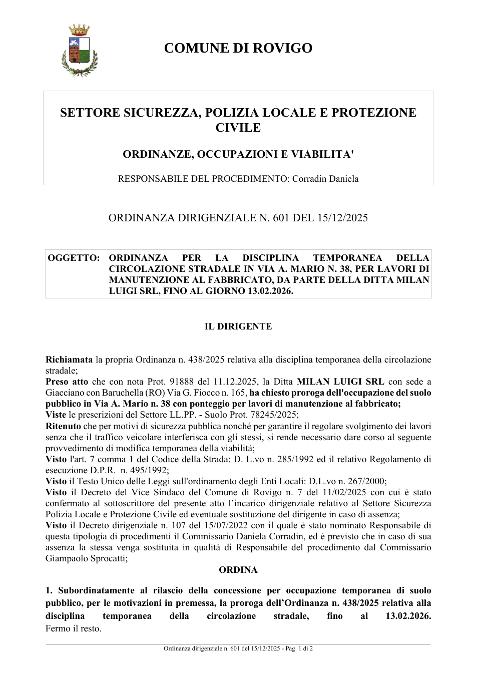 Pagina 1 del documento