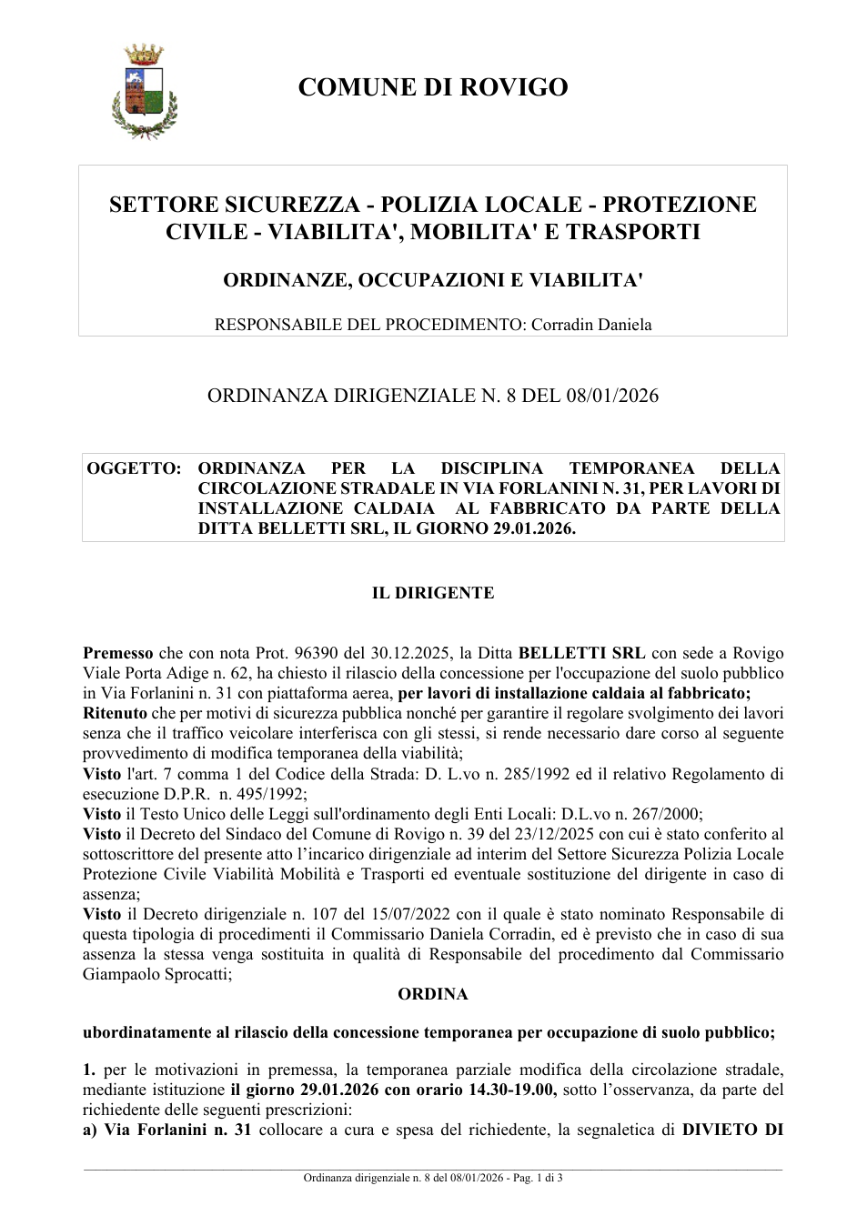 Pagina 1 del documento