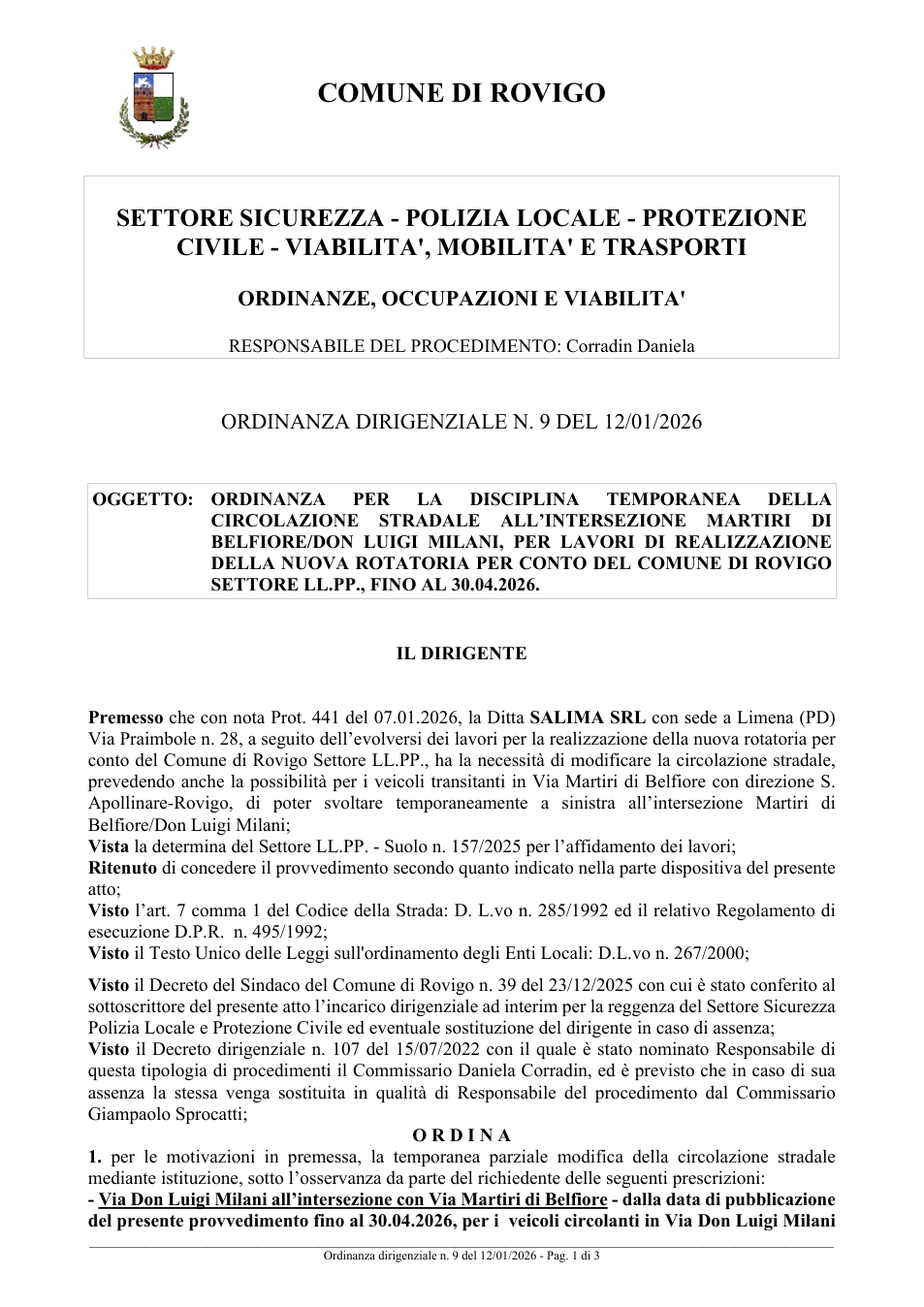 Pagina 1 del documento