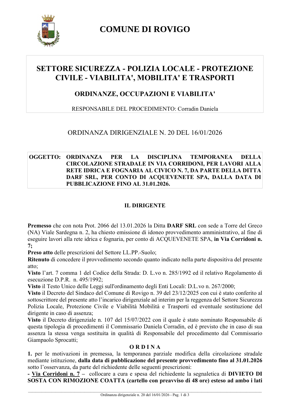 Pagina 1 del documento