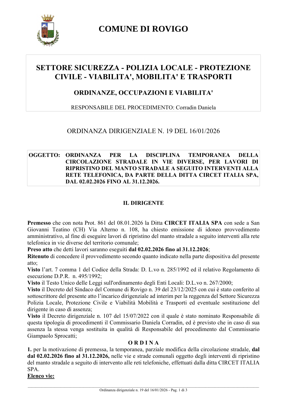 Pagina 1 del documento