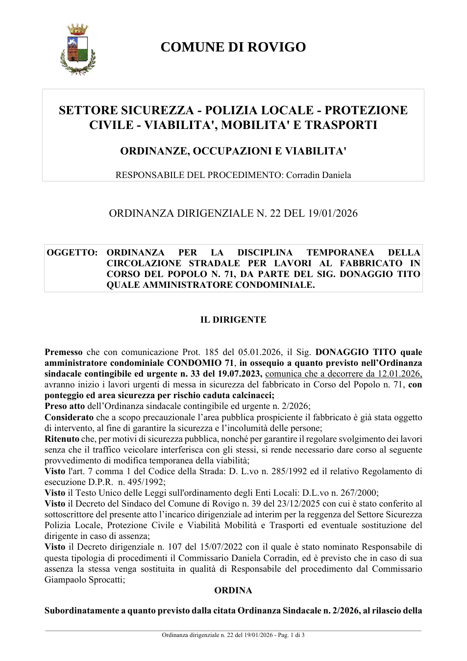 Pagina 1 del documento