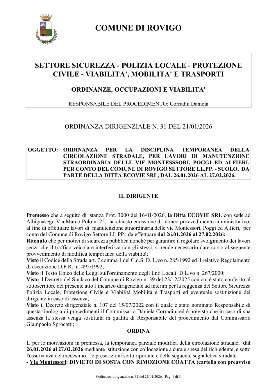 Pagina 1 del documento