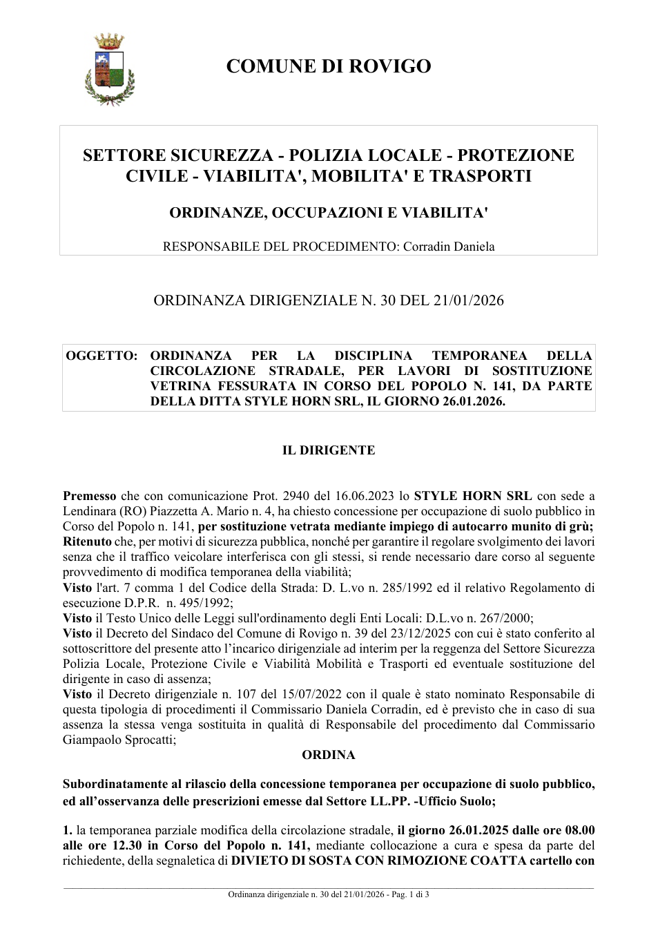 Pagina 1 del documento