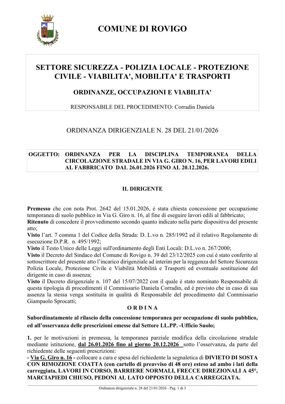 Pagina 1 del documento
