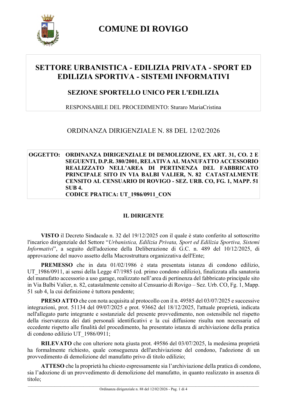 Pagina 1 del documento