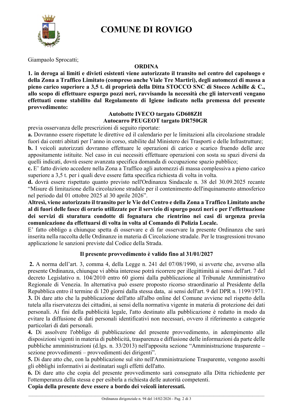 Pagina 2 del documento