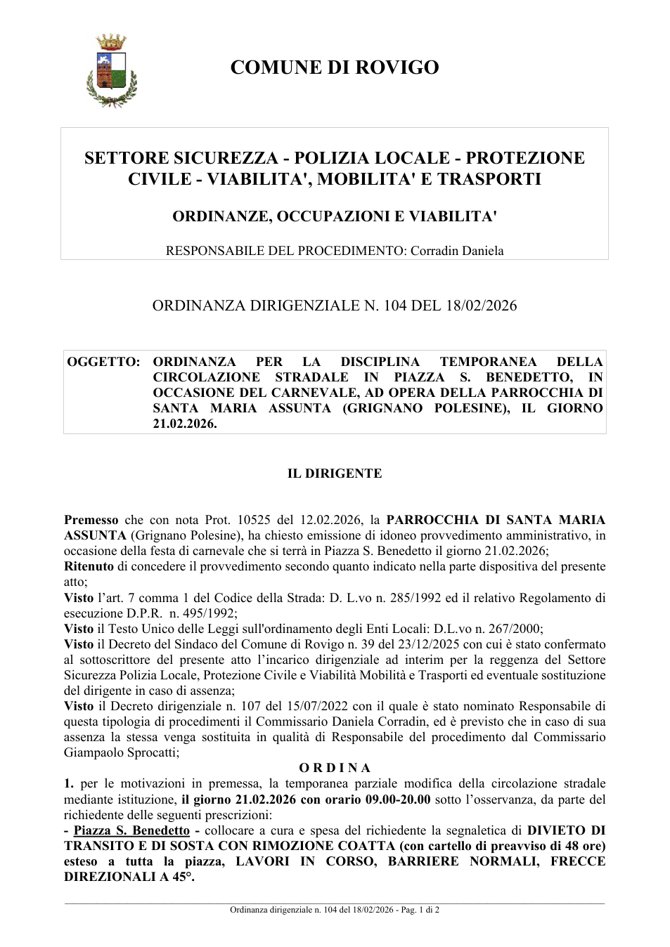 Pagina 1 del documento