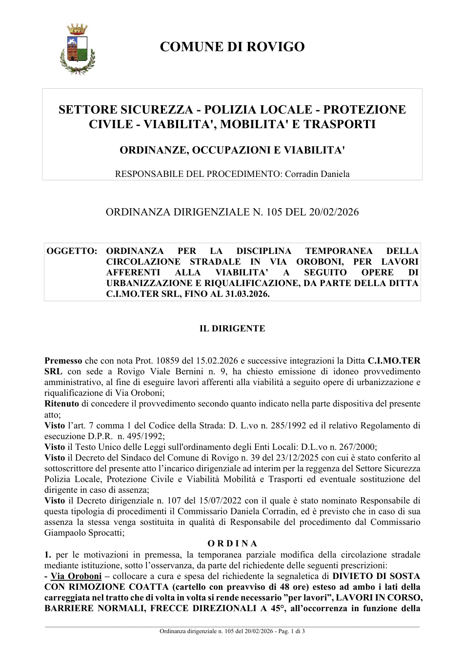 Pagina 1 del documento