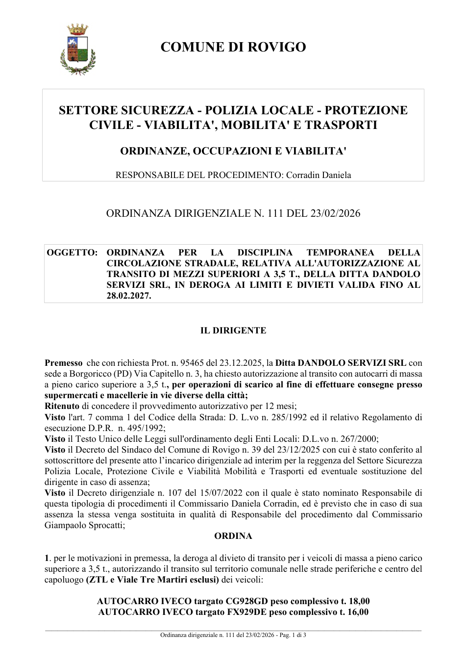 Pagina 1 del documento