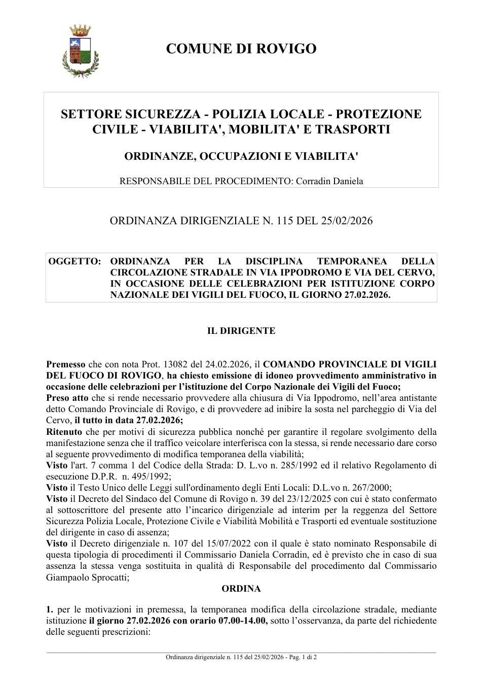 Pagina 1 del documento