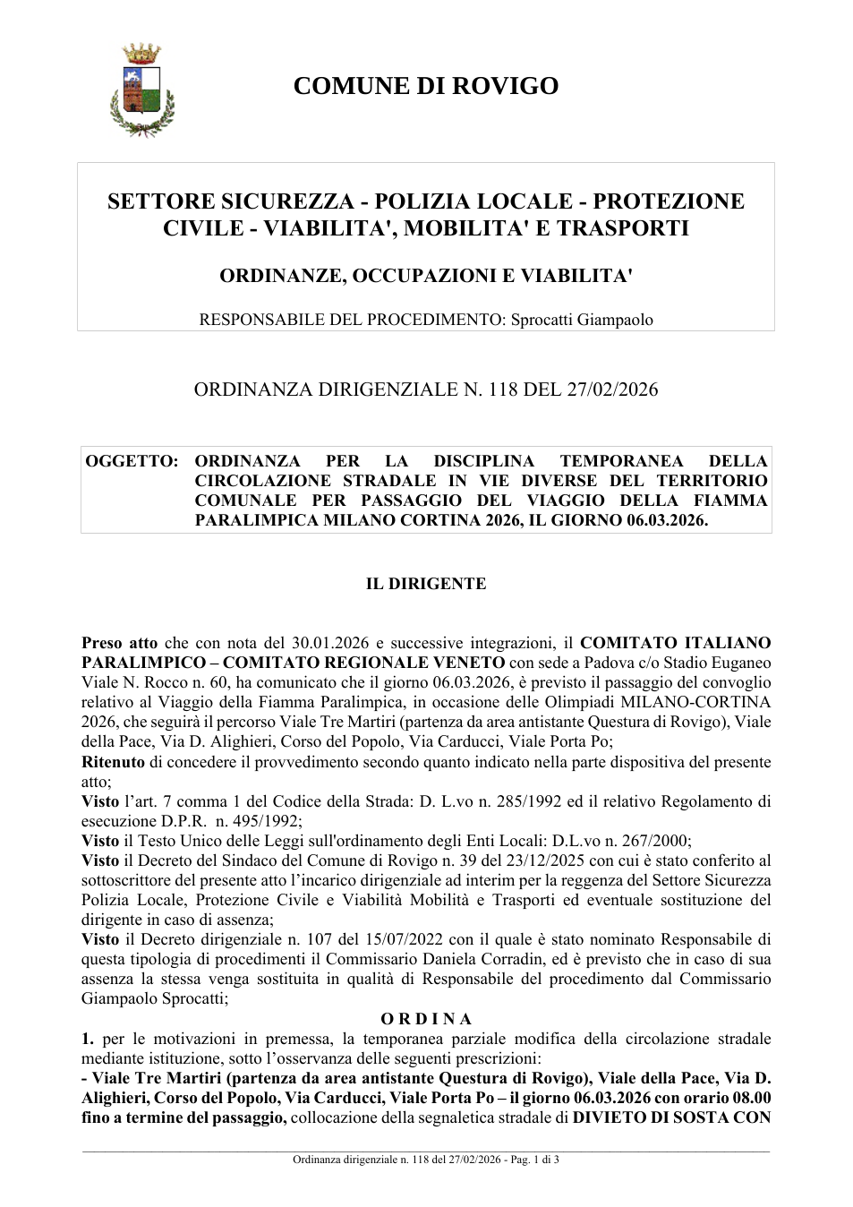 Pagina 1 del documento