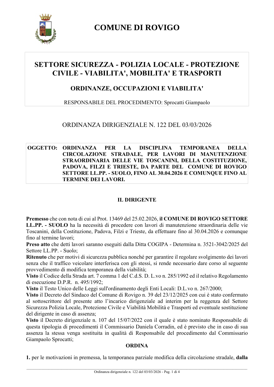 Pagina 1 del documento