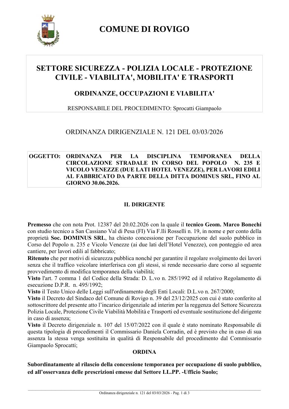 Pagina 1 del documento