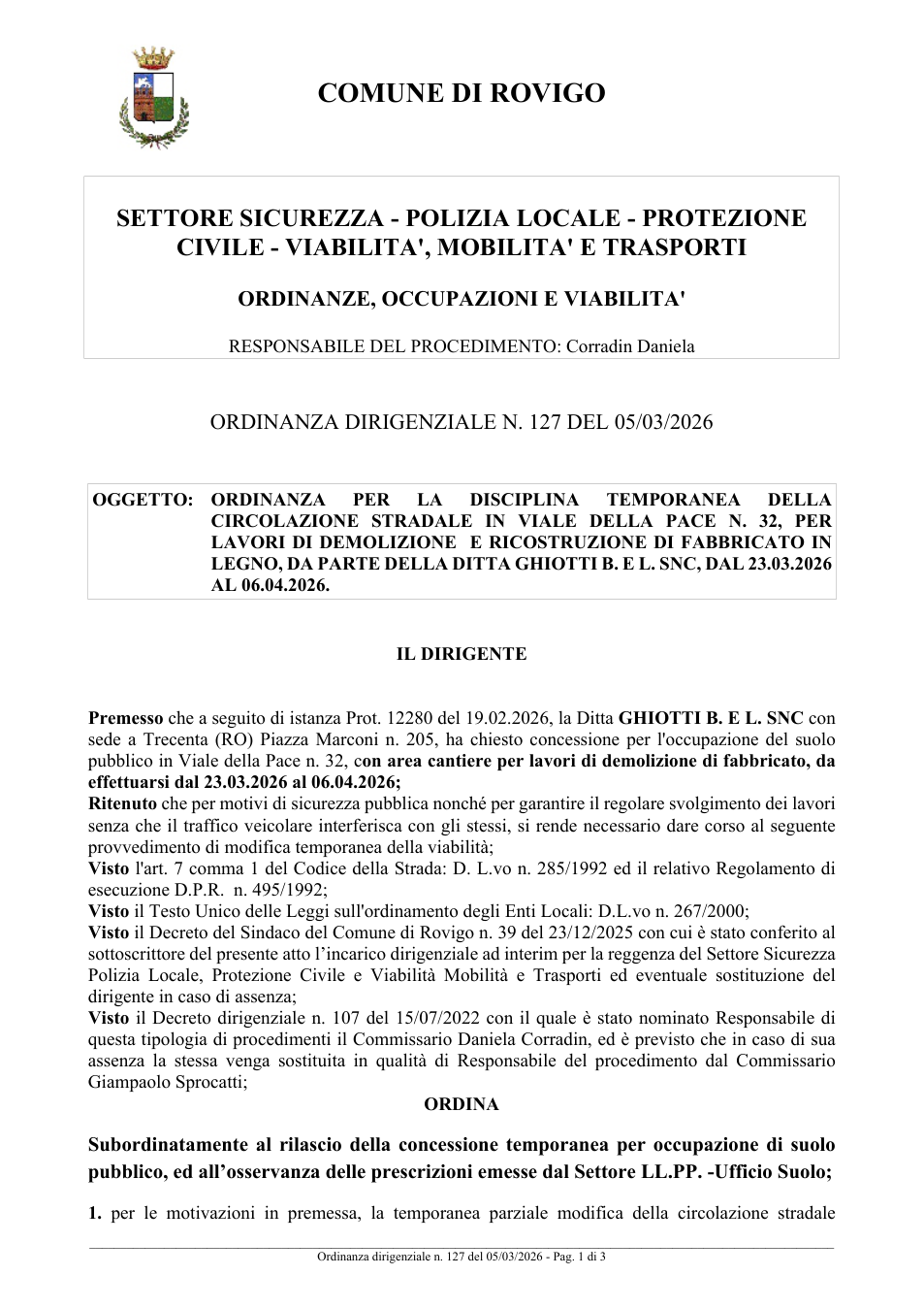 Pagina 1 del documento