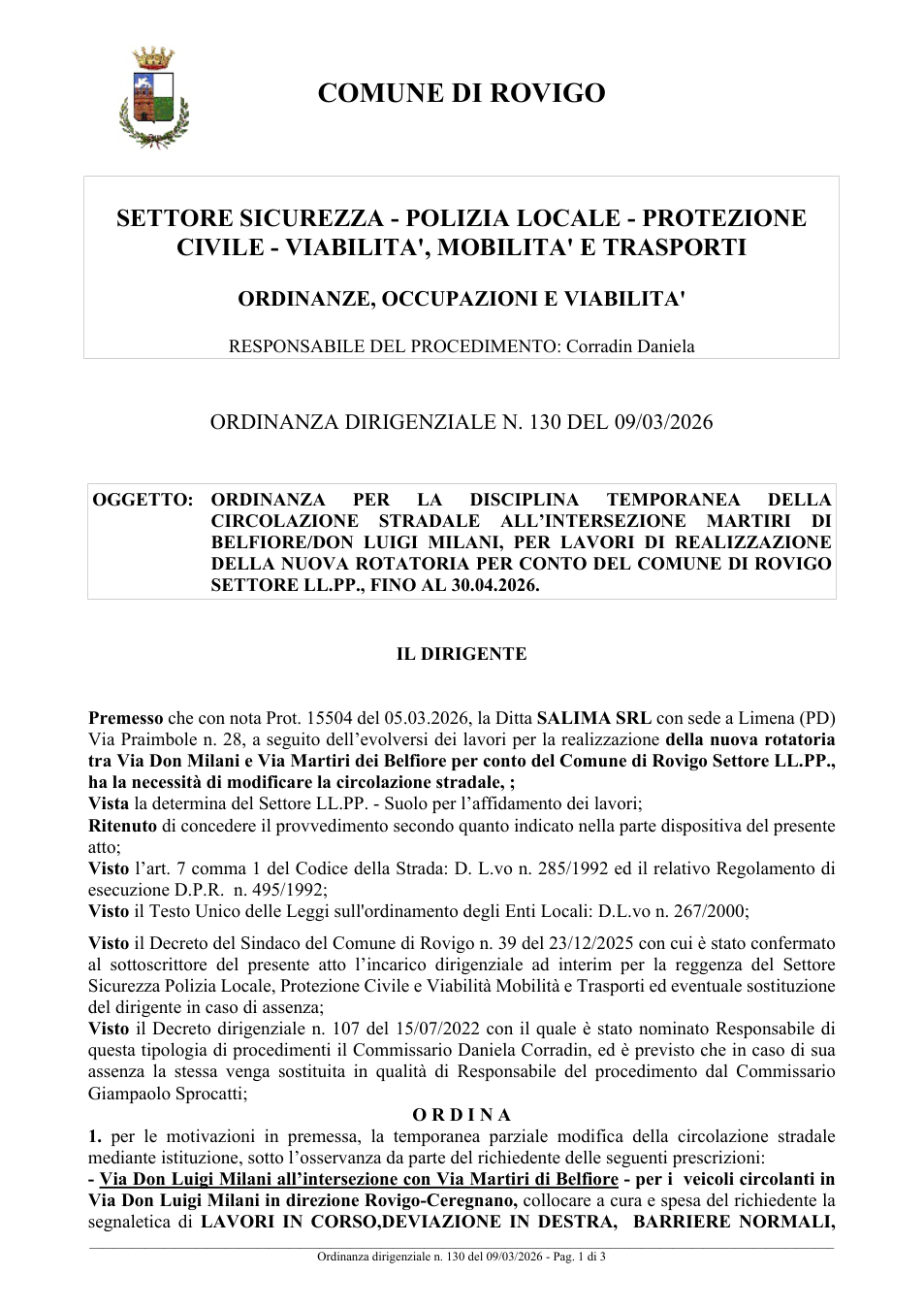 Pagina 1 del documento