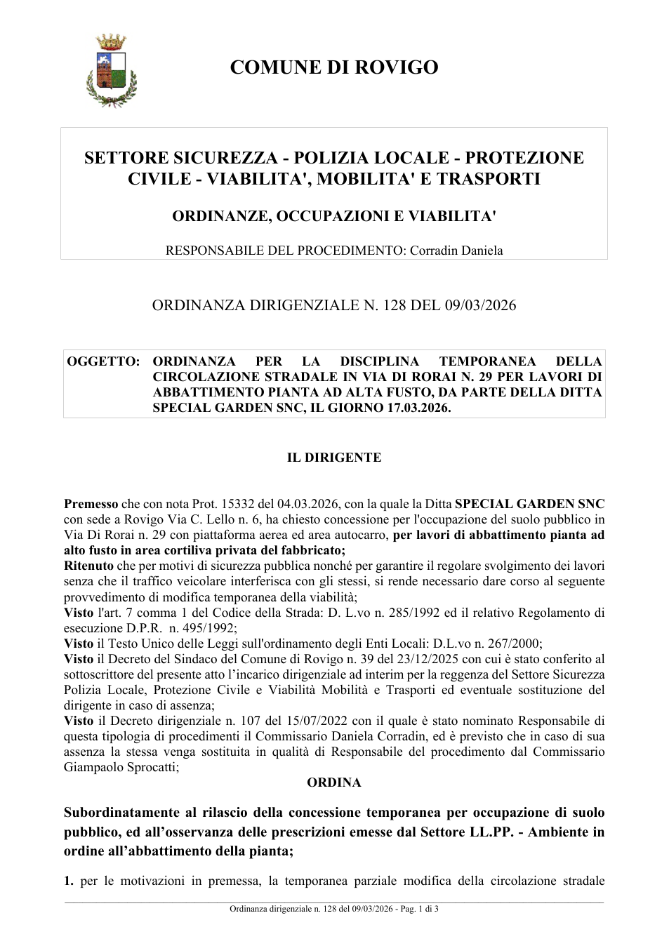 Pagina 1 del documento
