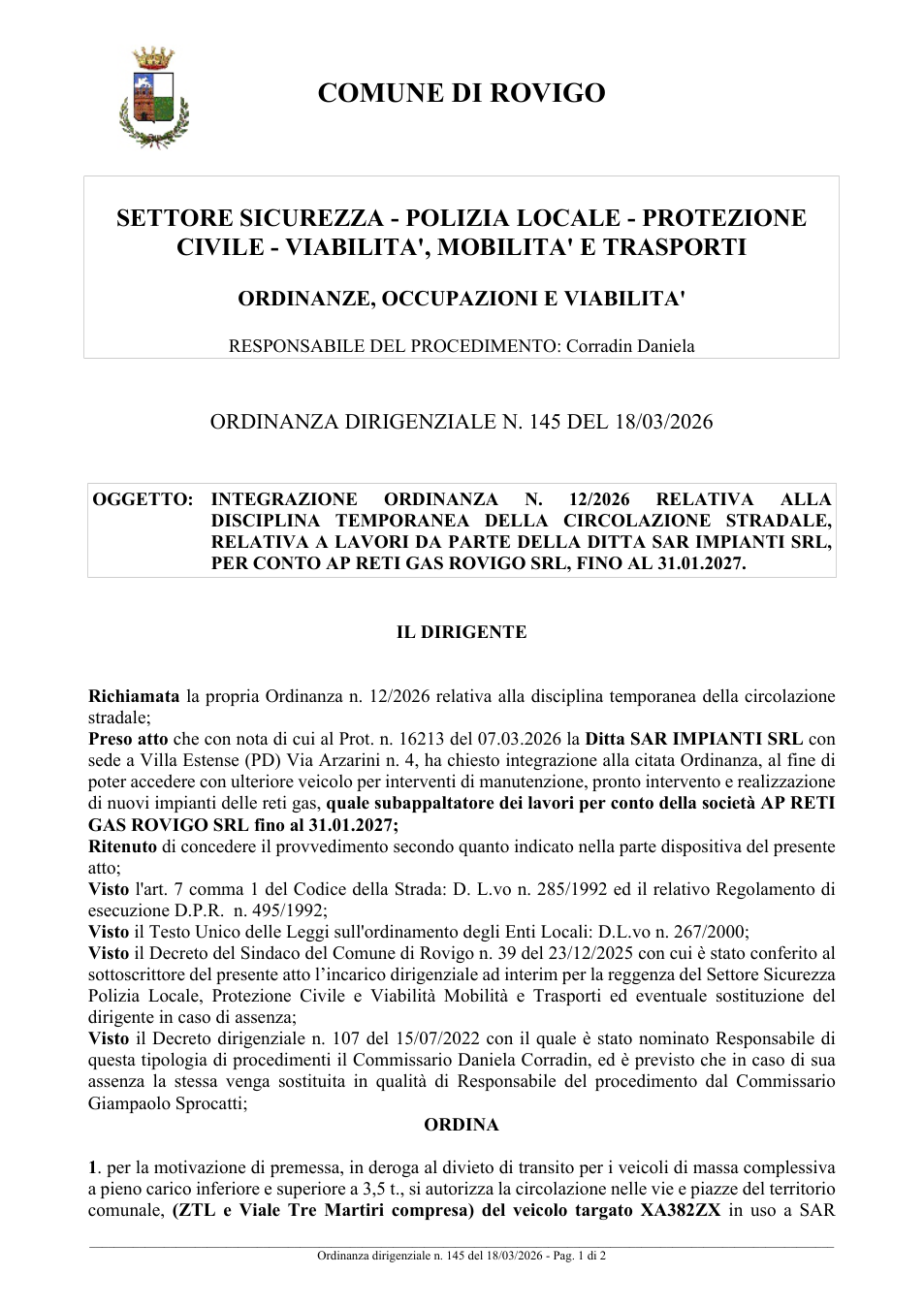 Pagina 1 del documento