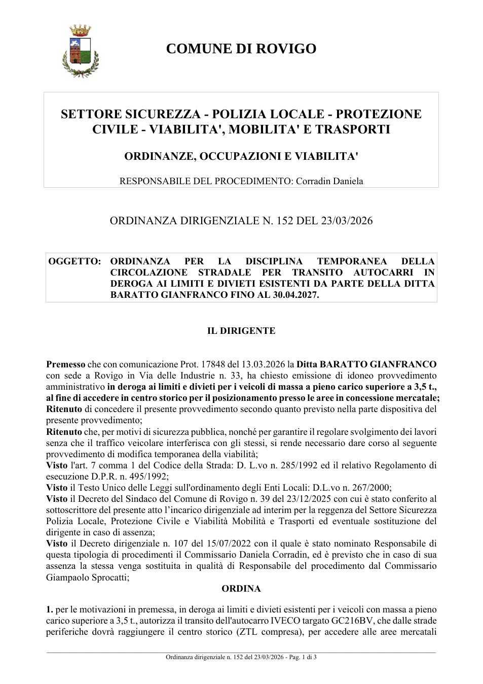 Pagina 1 del documento