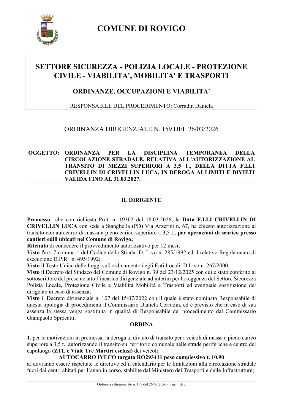 Pagina 1 del documento