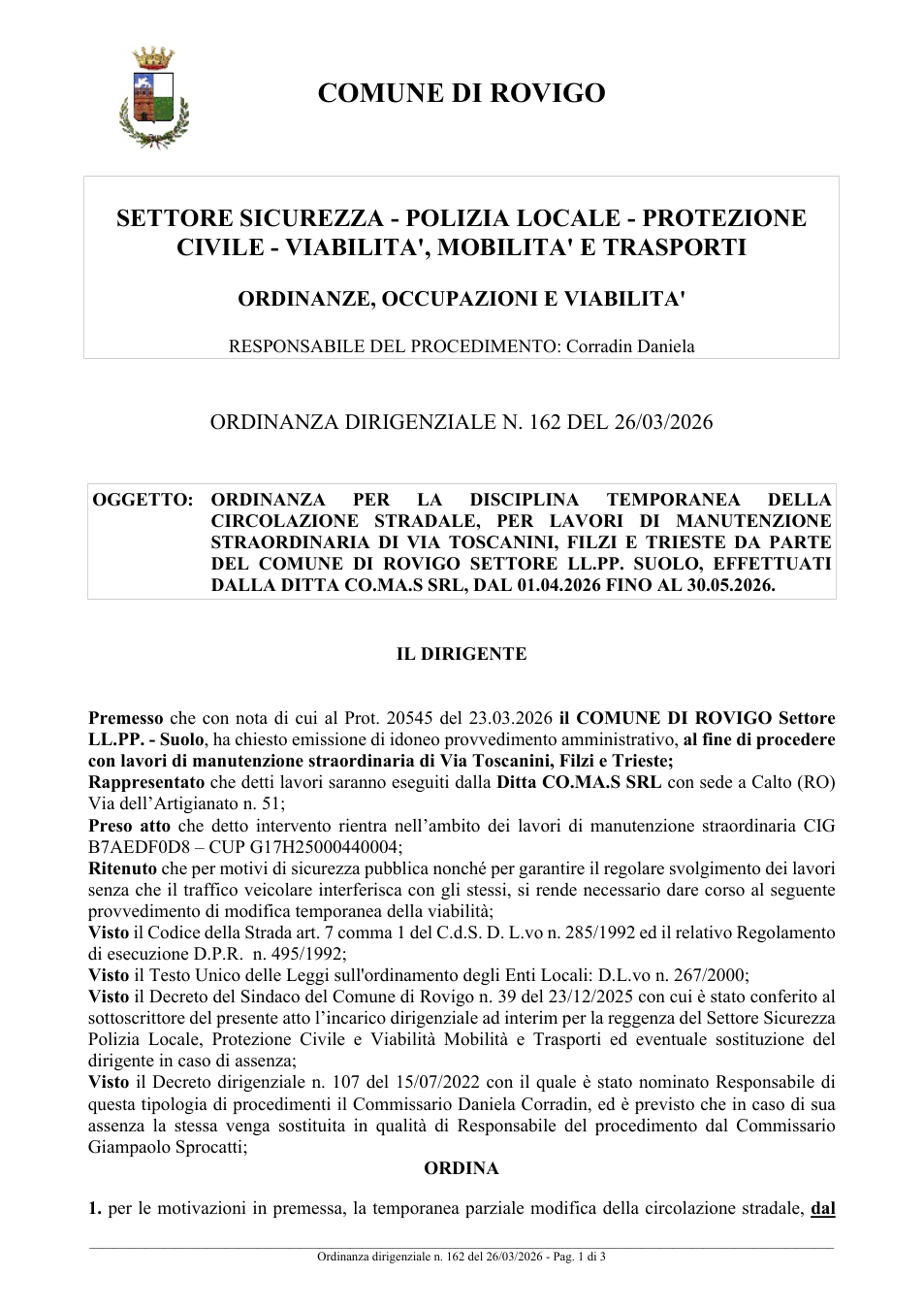 Pagina 1 del documento