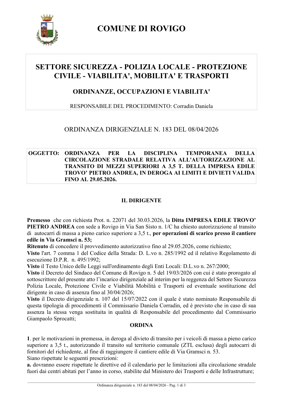 Pagina 1 del documento