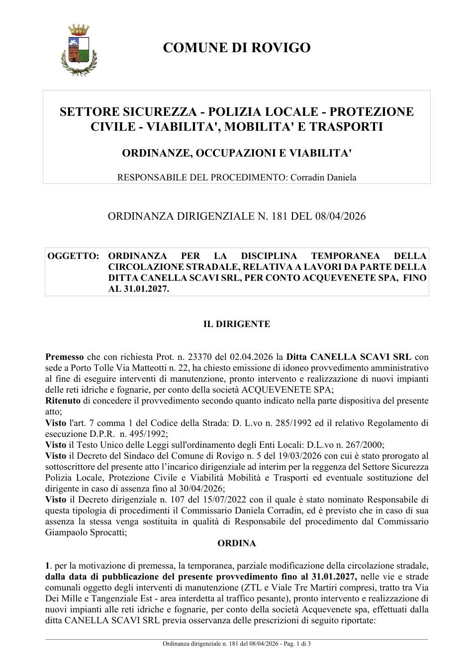 Pagina 1 del documento