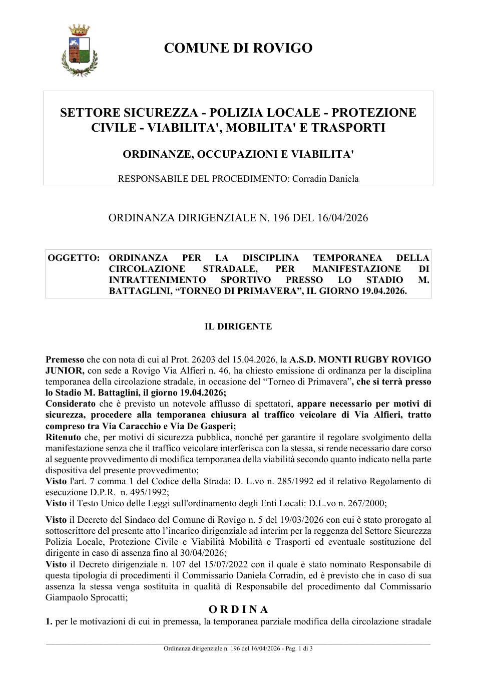 Pagina 1 del documento