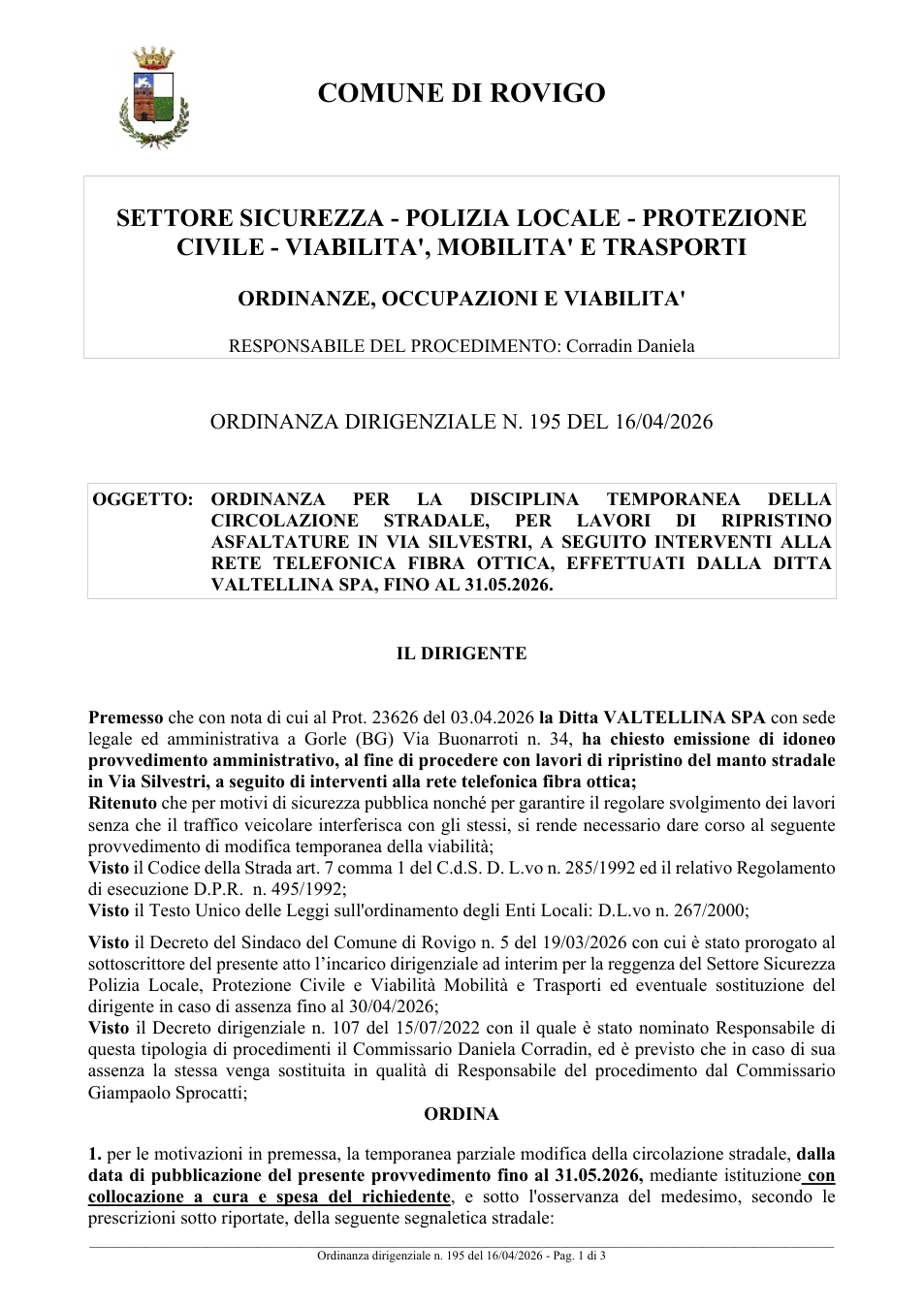 Pagina 1 del documento