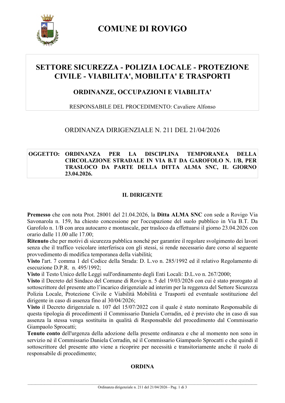 Pagina 1 del documento
