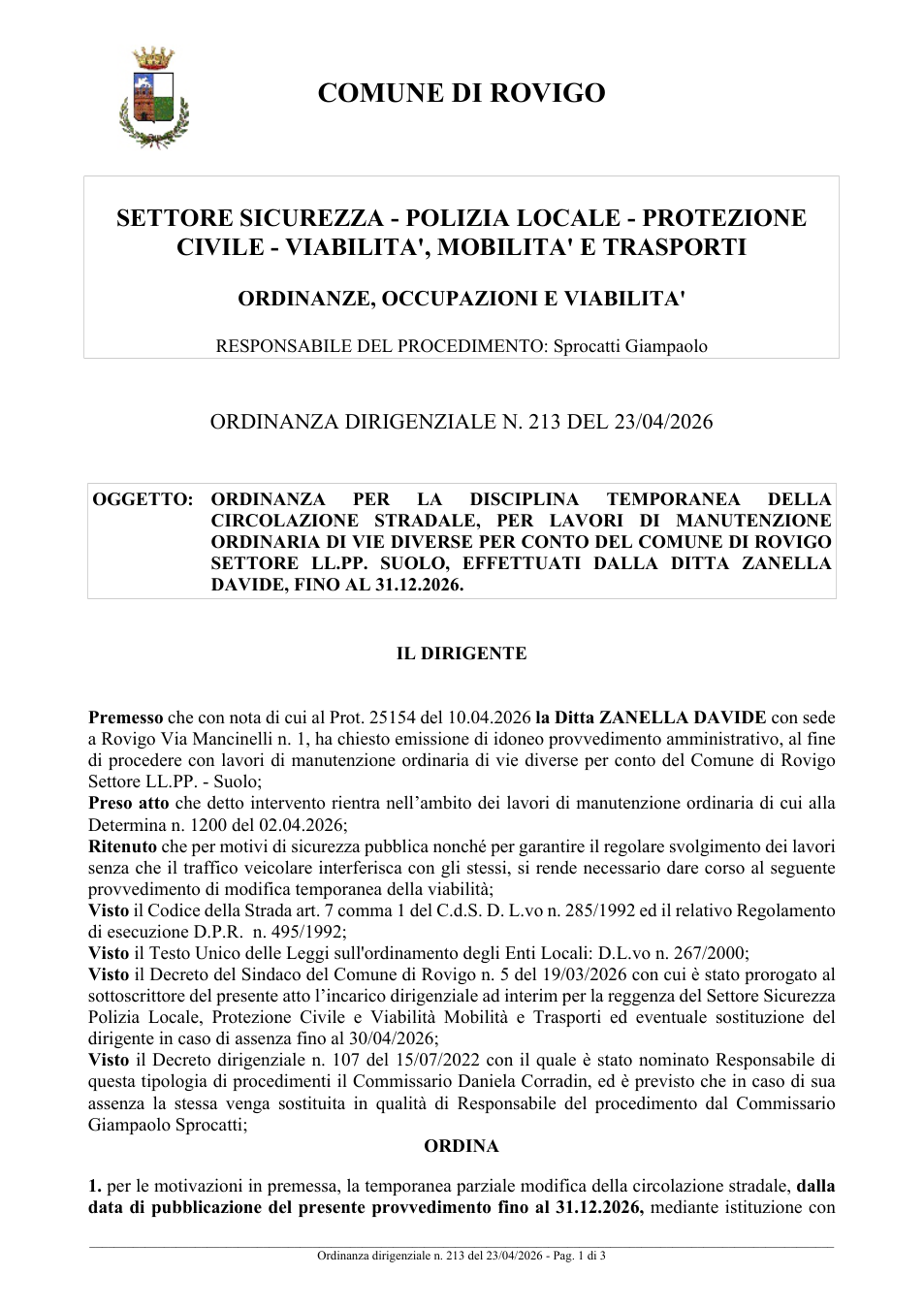 Pagina 1 del documento