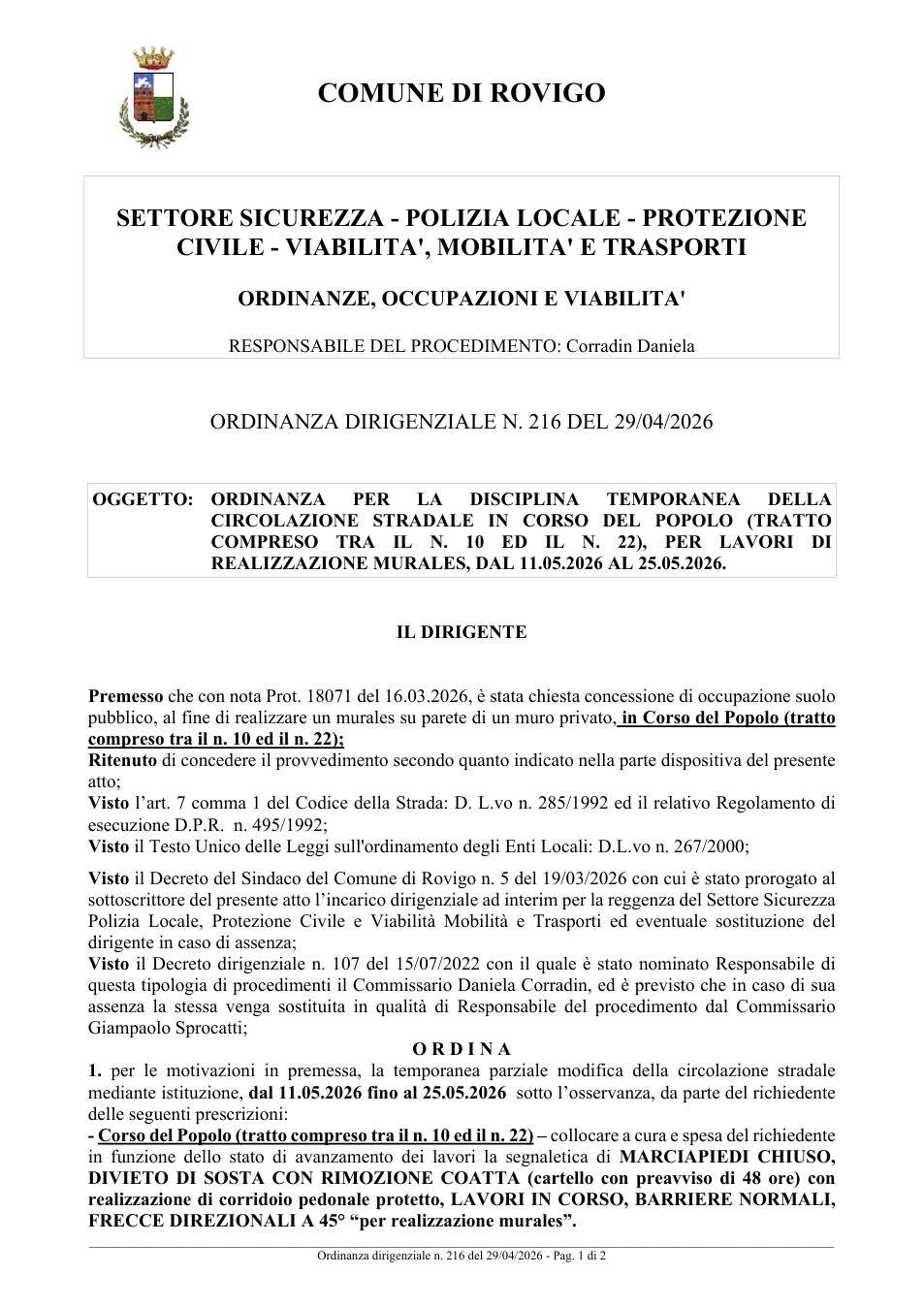 Pagina 1 del documento