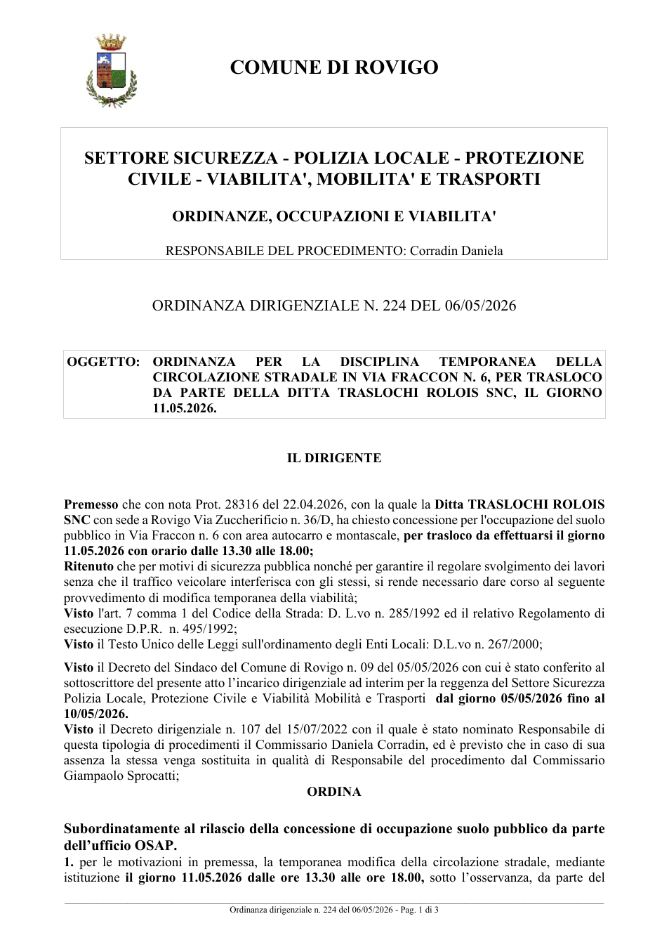 Pagina 1 del documento