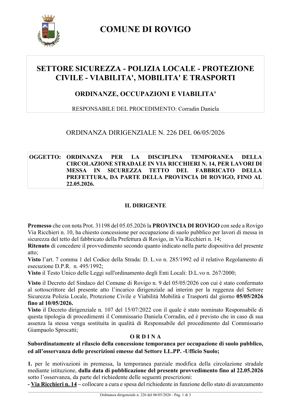 Pagina 1 del documento