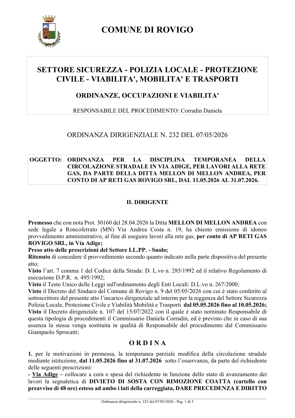 Pagina 1 del documento