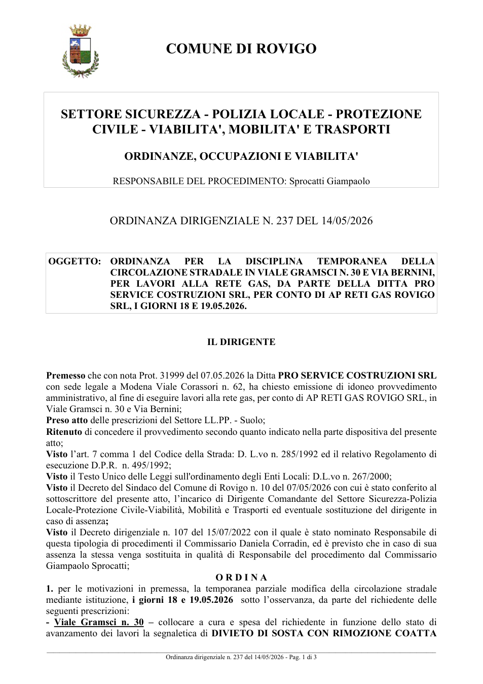 Pagina 1 del documento