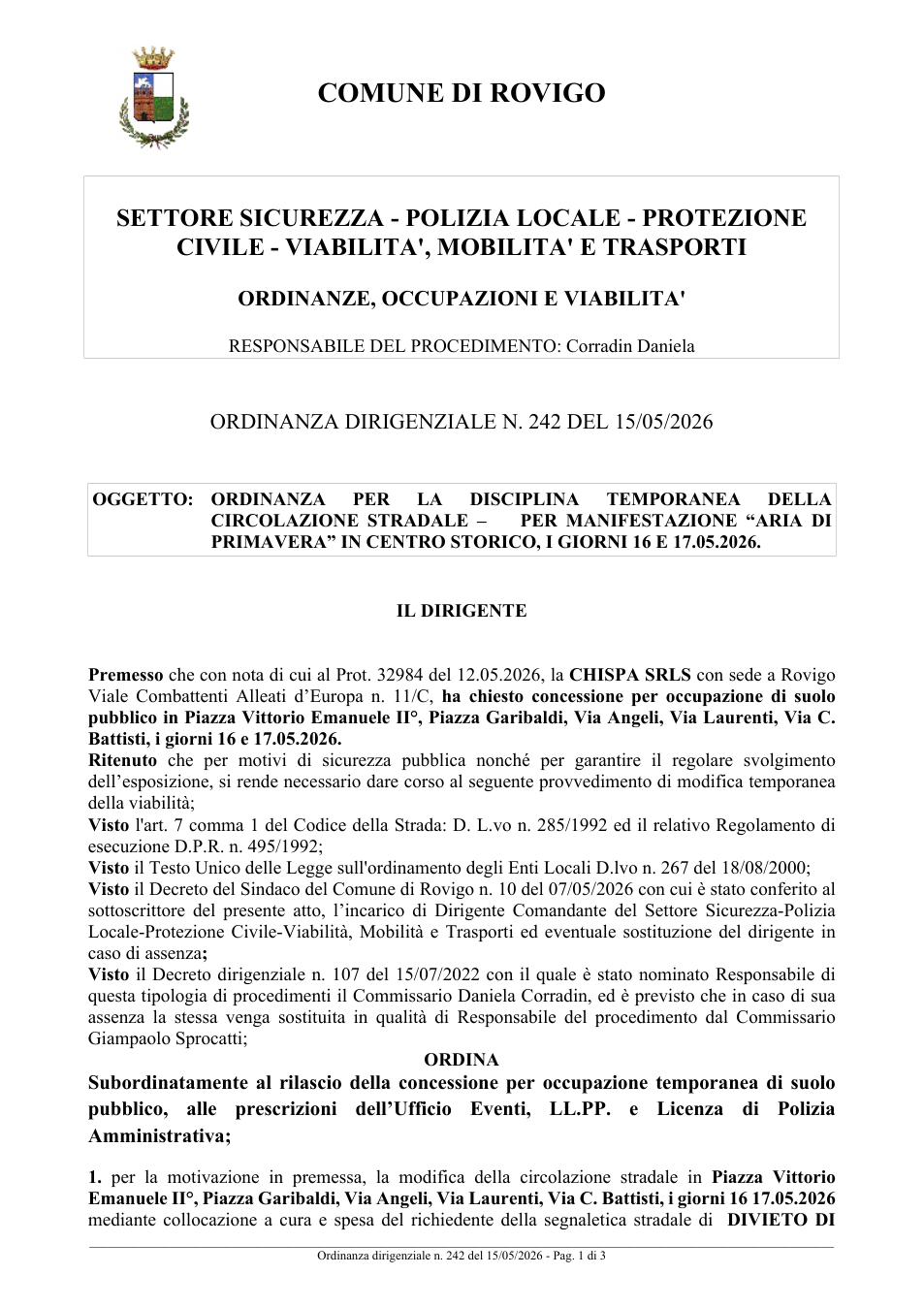Pagina 1 del documento