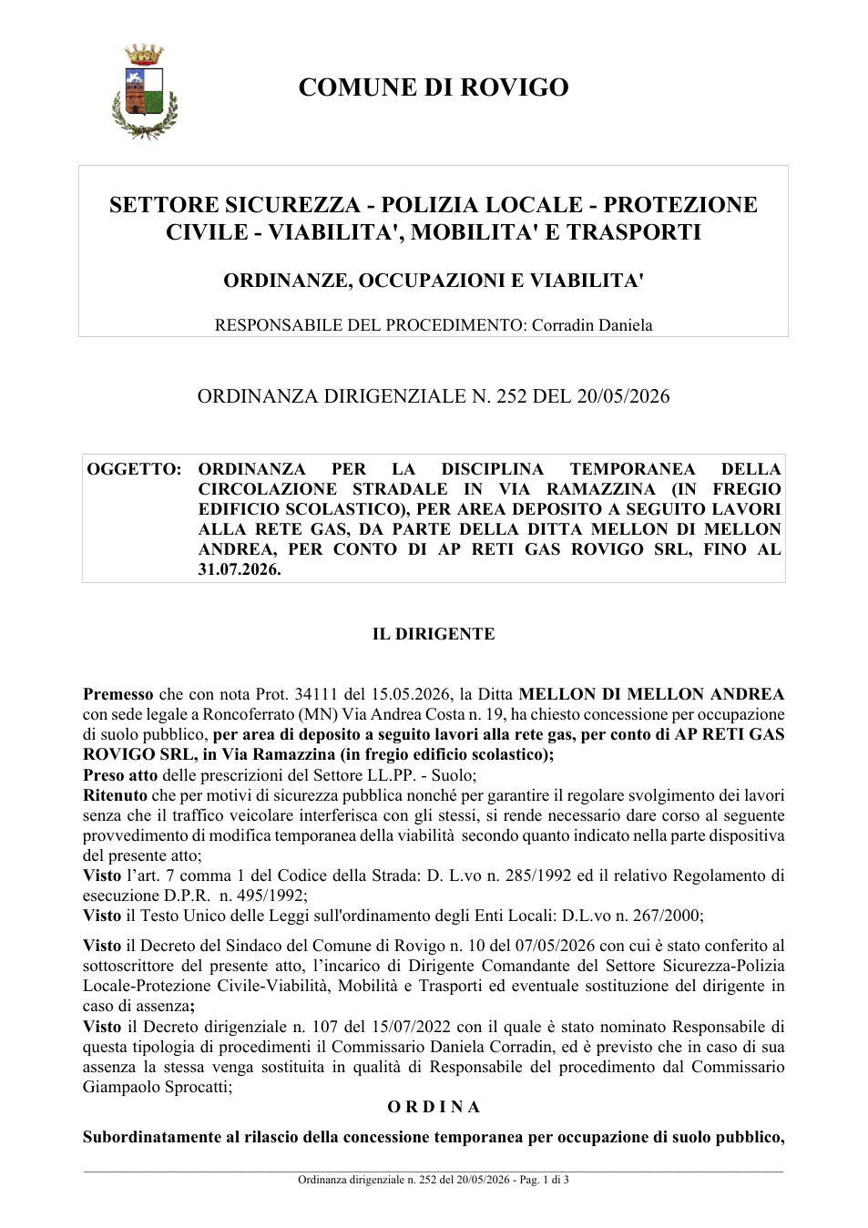 Pagina 1 del documento