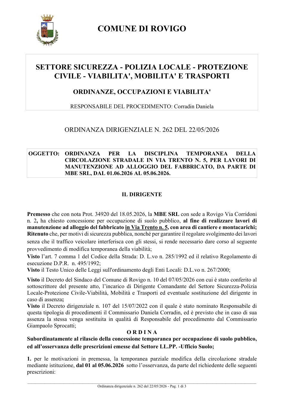 Pagina 1 del documento