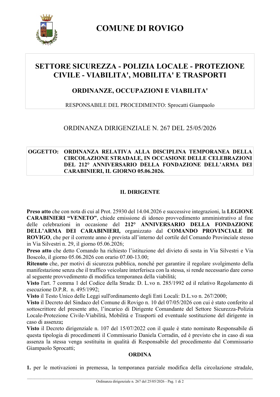 Pagina 1 del documento