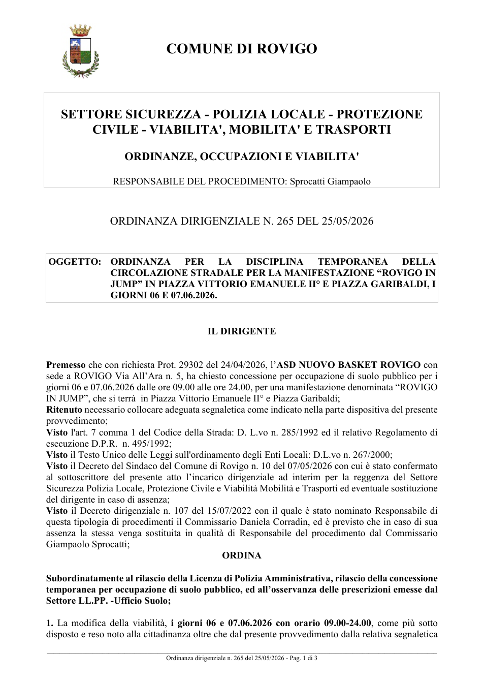 Pagina 1 del documento