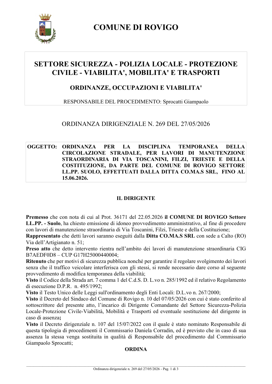 Pagina 1 del documento