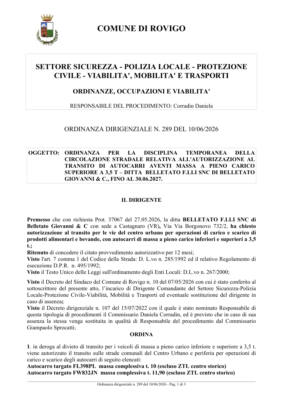 Pagina 1 del documento