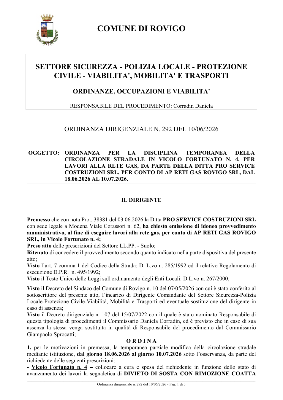 Pagina 1 del documento